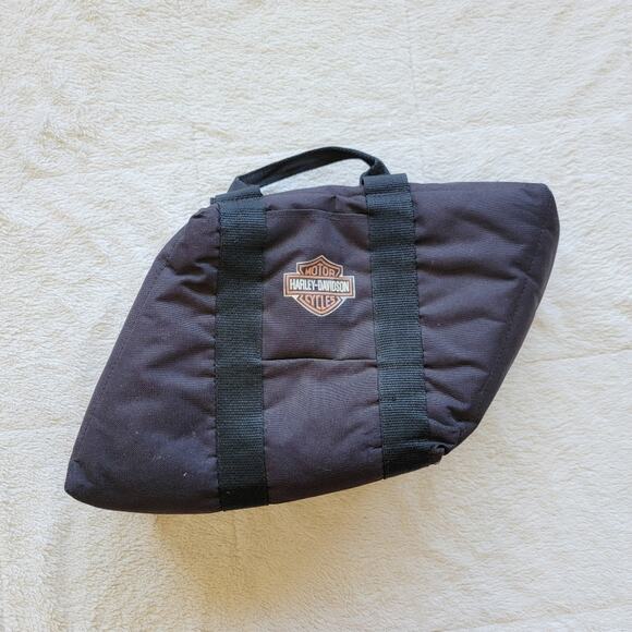 Harley-Davidson Black Canvas Trunk Saddlebag Liner - Picture 1 of 5
